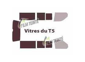 TRANSPORTEUR T5 LONG (2003-2015) 2 portes latérales avec vitres coulissantes & hayon