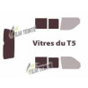 TRANSPORTEUR T5 (2003-2015) 2 portes latérales, 2 vitres coulissantes et hayon