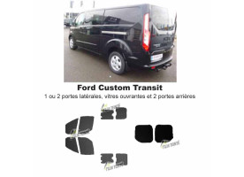 Transit Custom (2014-ACTUEL) Vitres ouvrantes et 2 portes arrières