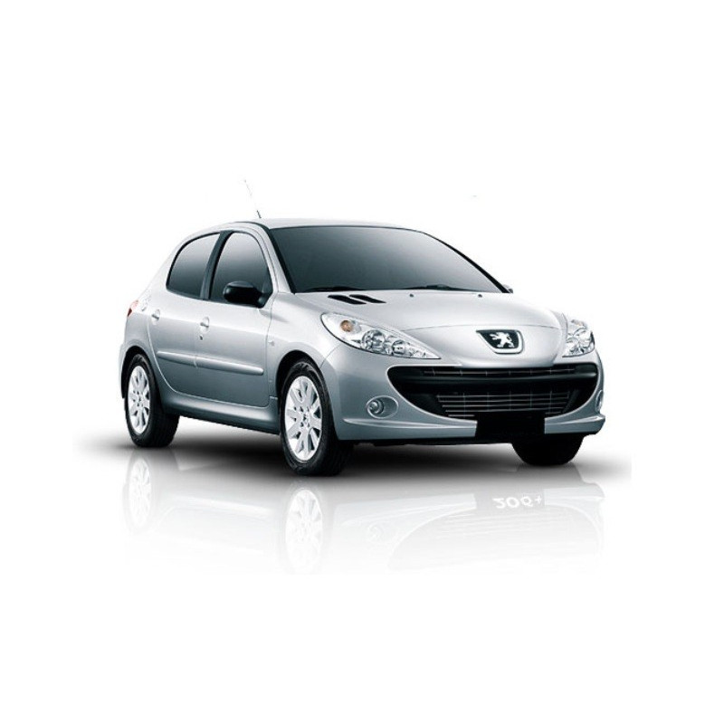Film Solaire Teinté Pare-brise Pour Peugeot 206 5 Portes (1999-2010) – 5% Noir, Prédécoupé, Anti-UV 99%
